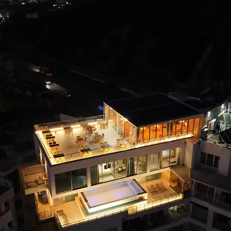 Sky Rooftop Luxury Lägenhetshotell Durrës
